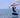 person at sea on foil